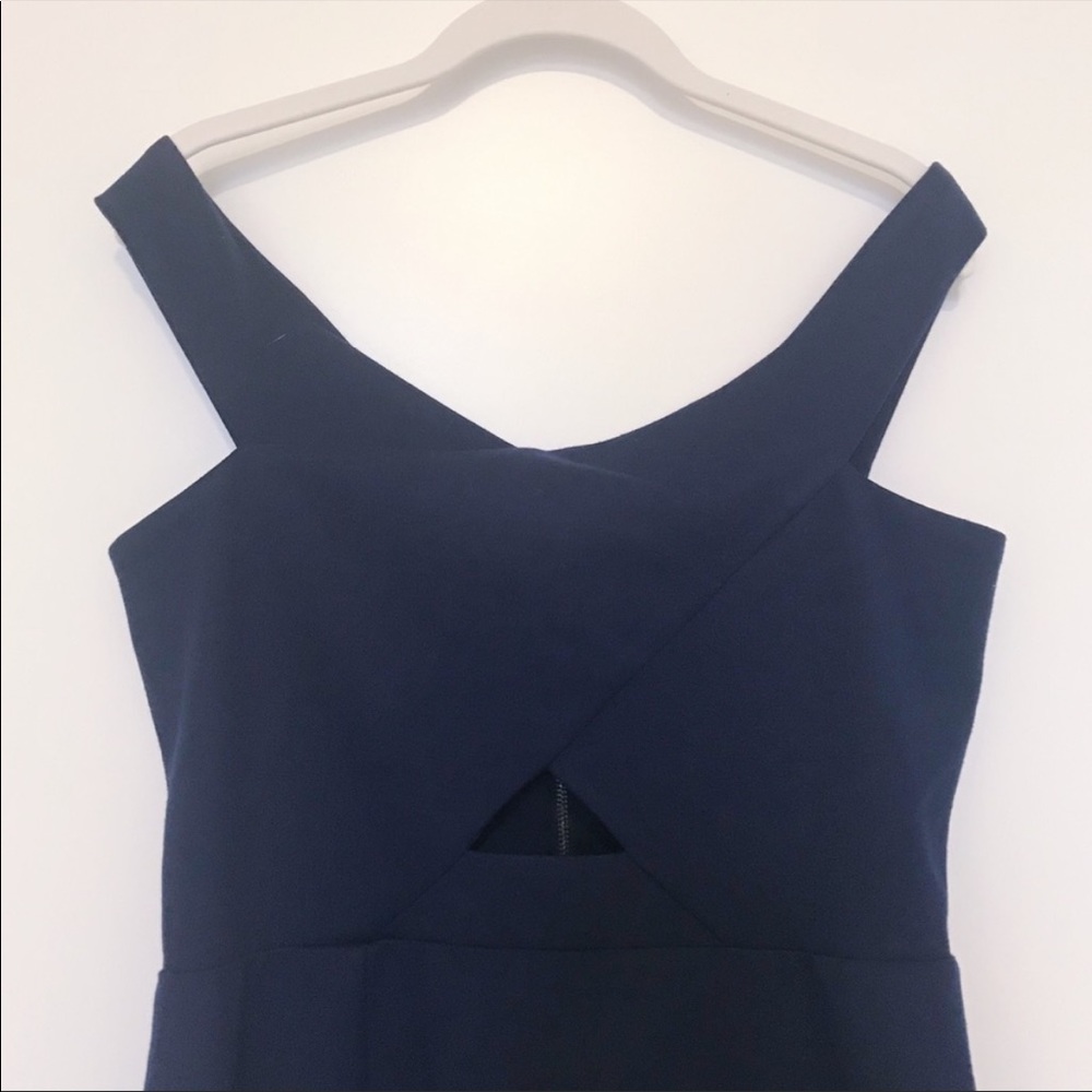Parker Rory Navy Cutout Dress - Picture 4 of 5